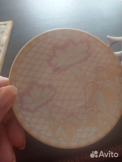 Чашка с блюдцем кофейная лфз