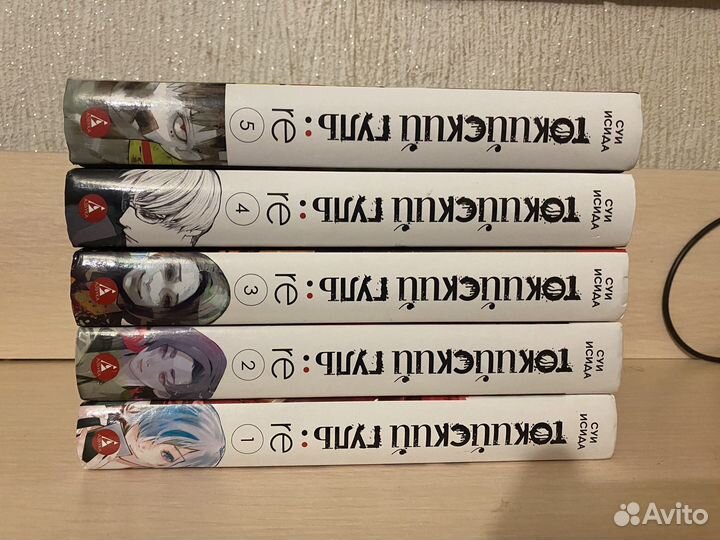 Манга токийский гуль re