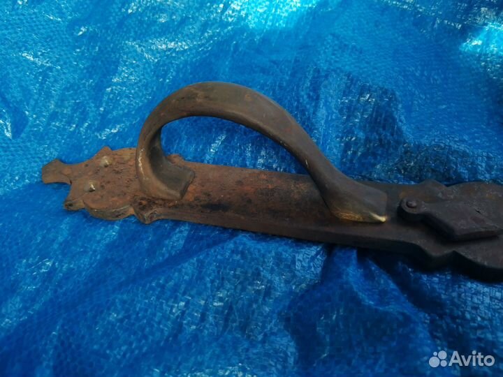 Винтажная металлическая дверная ручка СССР