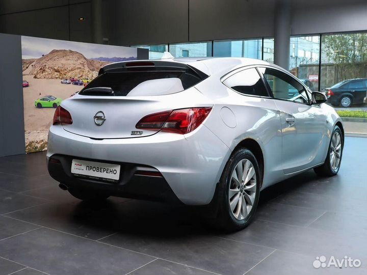 Opel Astra GTC 1.4 AT, 2012, 127 662 км