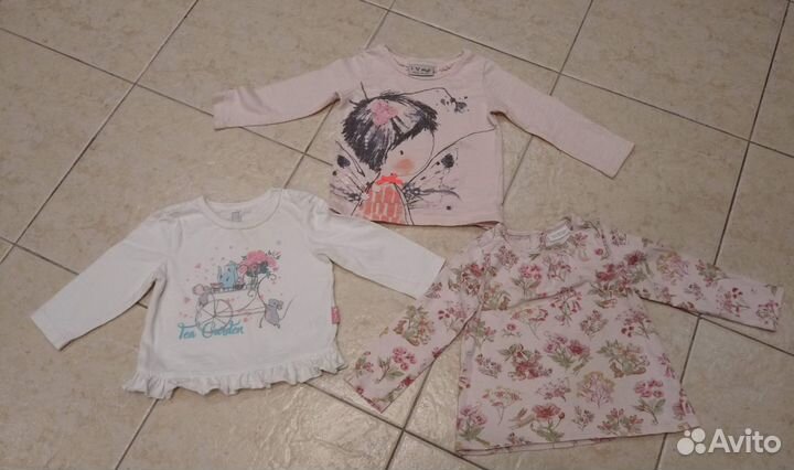 Одежда пакетом для девочки 62-74