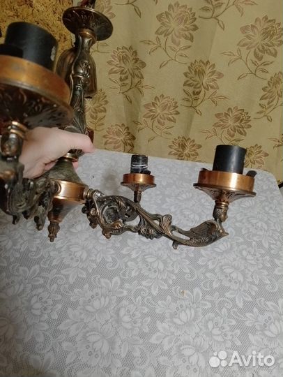 Люстра ретро винтаж СССР