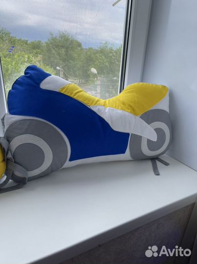 Бортики в кроватку(мотобортики)