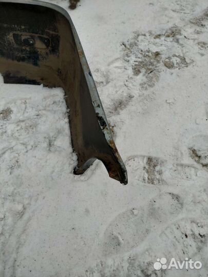 Задний бампер приора седан