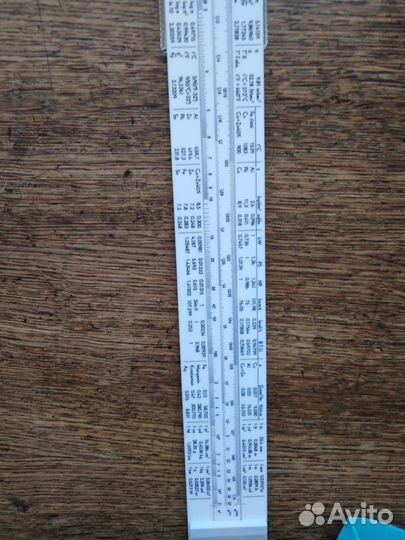 Логарифмическая линейка Logarex