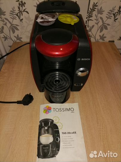 Капсульная кофемашина bosch tassimo