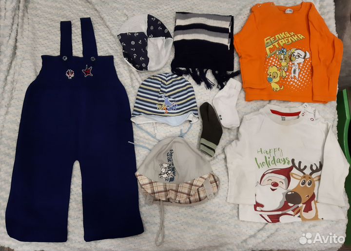 Вещи пакетом на мальчика с 1 года до 2 лет