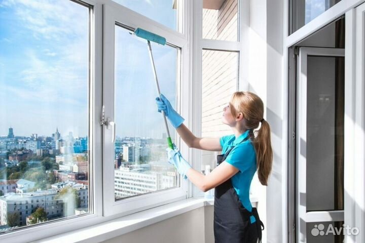 Клининг. Уборка квартир и домов. Окна
