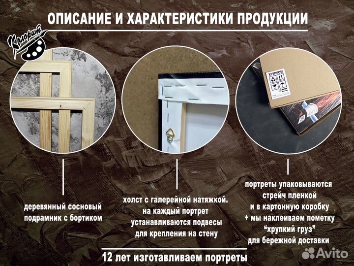 Картина Тайная вечеря 40х100см и 30х70см