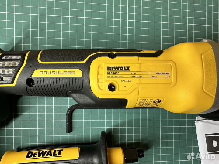 Болгарка Dewalt dcg 405 fn (18/20 В)