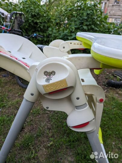 Детский столик для кормления chicco polly