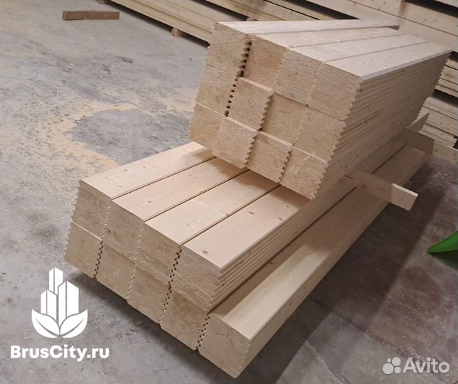 Клееный профилированный брус