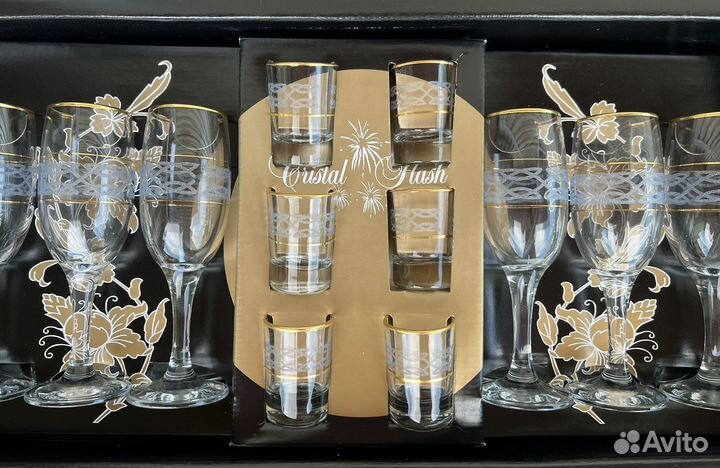 Набор бокалов и стопок