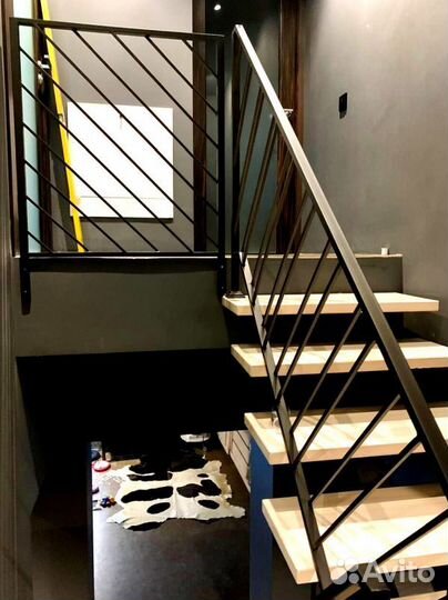 Перила для лестниц кованные