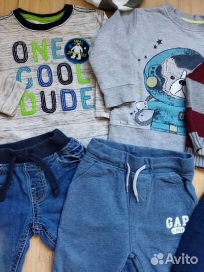 Пакет Zara, H&M р. 74