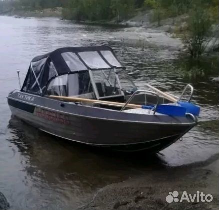 Алюминиевая лодка Тактика 430 DC