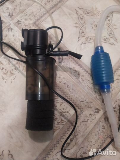 Аквариум с принадлежностями