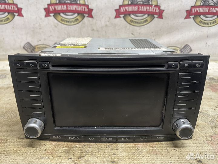 Оригинальное гу с навигацией VW Touareg GP