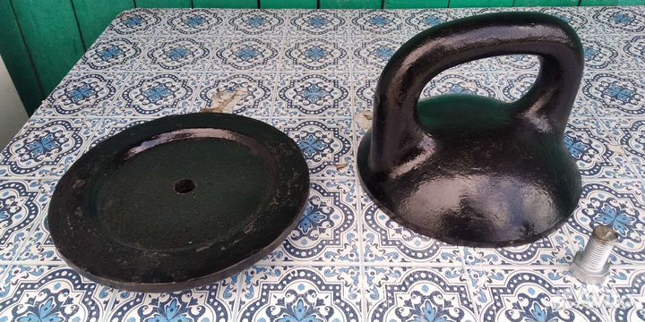 Гиря разборная 8кг 16кг