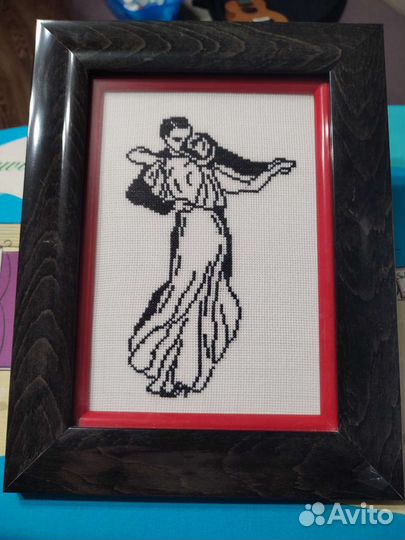 Картина вышитая крестом