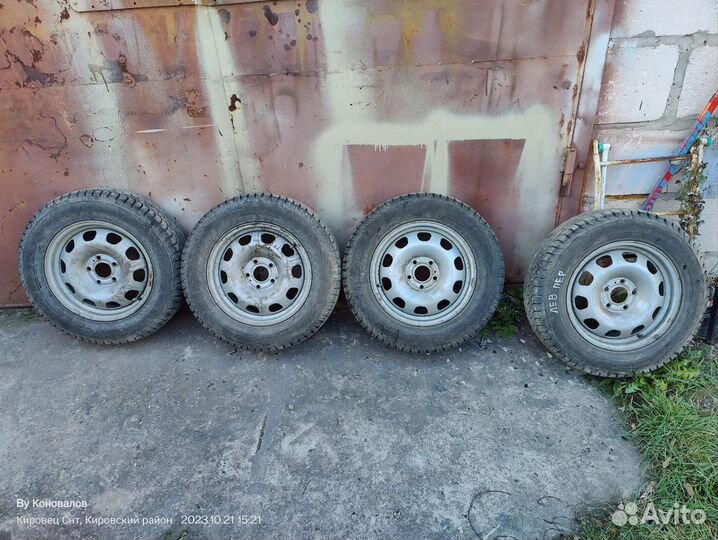 Зимняя резина с дисками r16 на renault duster