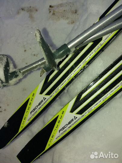 Лыжи fisher combi