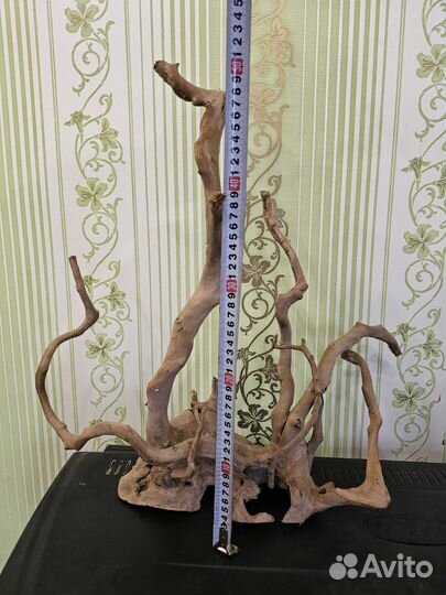 Коряга в аквариум