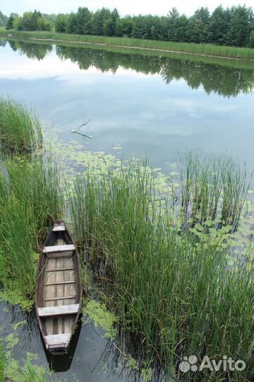 Лодка деревянная для рыбалки И охоты, вёсельное