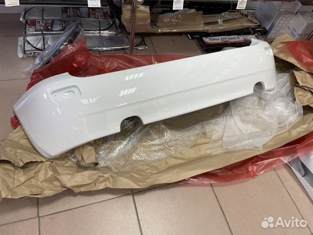 Бампер задний на ваз калина 1119 в цвет