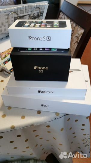 Коробки от техники apple