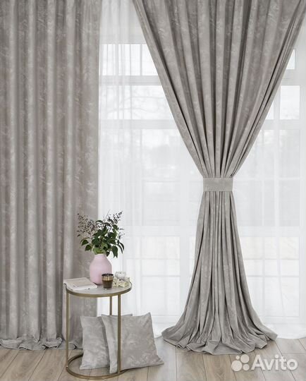 Шторы бархат Галатея