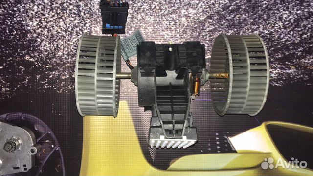 BMW e60 вентилятор печки