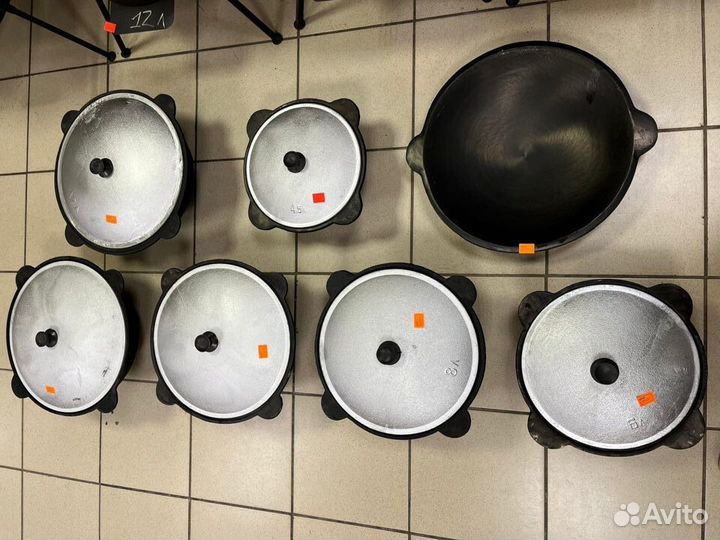 Казан чугунный узбекский