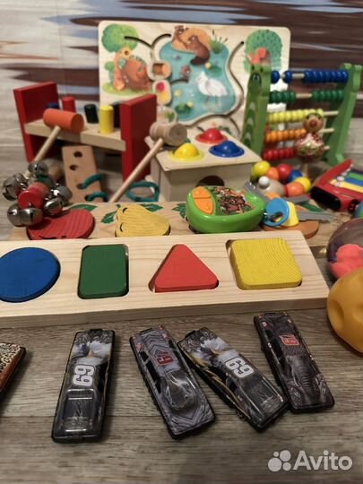 Развивающие игрушки до 3 лет пакетом