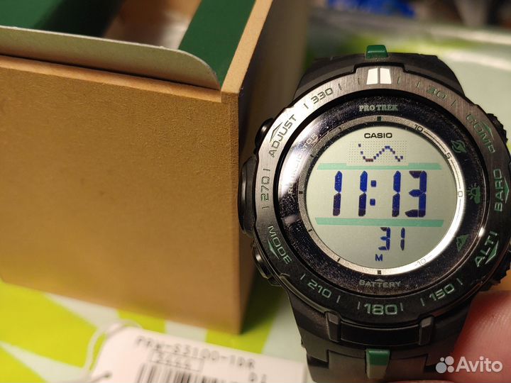 Часы Casio pro trek PRW-S3100-1DR