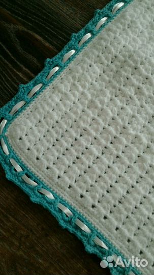 Плед новый ручной работы