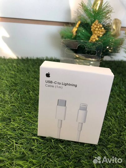 Кабель для зарядки lighting USB-C 1m / iPhone