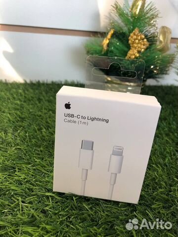 Кабель для зарядки lighting USB-C 1m / iPhone