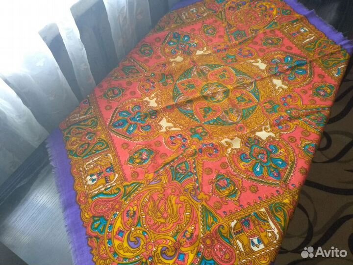 Шарф шелк СССР