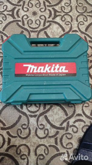 Аккумуляторная дрель шуруповерт makita