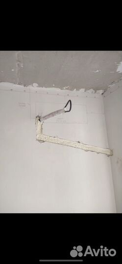 Закладка трассы под кондиционер. Закладка трассы