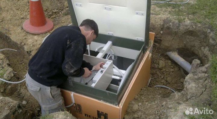 Установка септиков под ключ