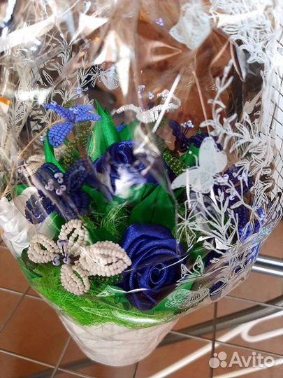 Интерьерная композиция (чешский бисер)