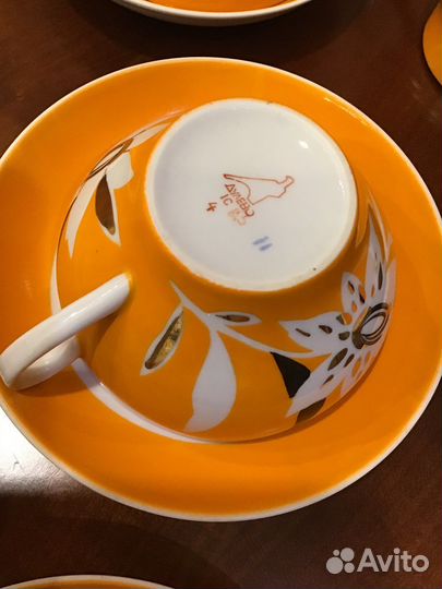 Чайная пара тигровая лилия