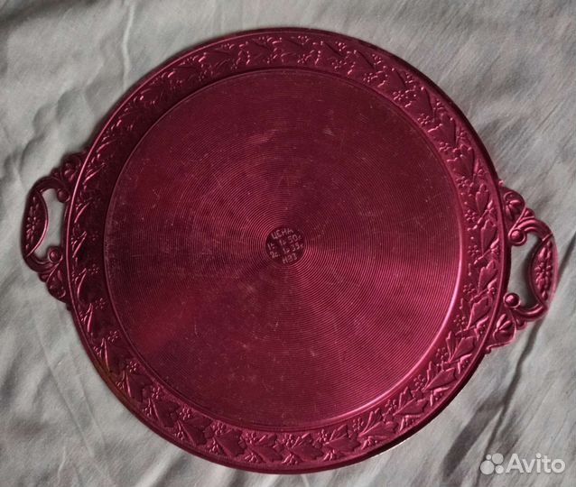 Поднос алюминиевый СССР