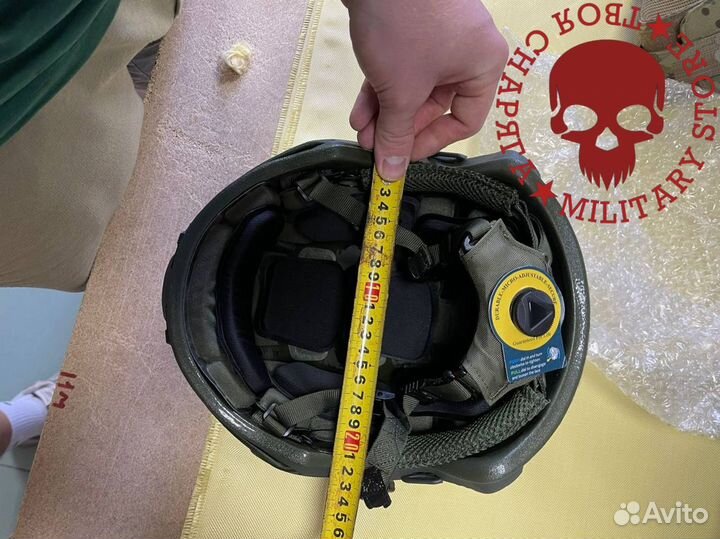 Шлем военный баллистический Fast Кевлар(Арамид)