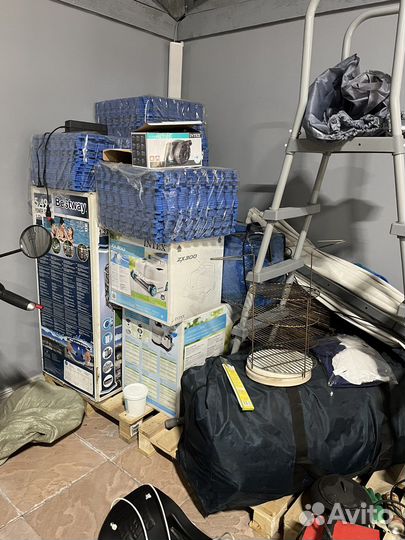 Каркасный бассейн бу