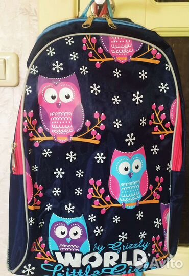 Рюкзак для девочки новый школьный лёгкий
