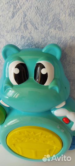 Музыкальная игрушка бегемот