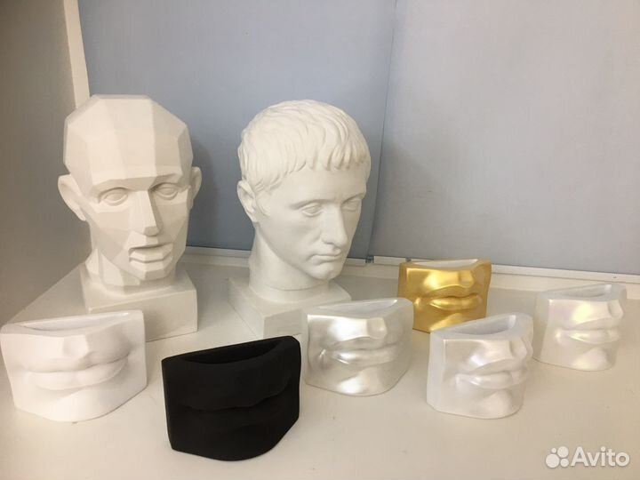 Подарок кашпо губы